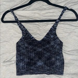 Knit crop top